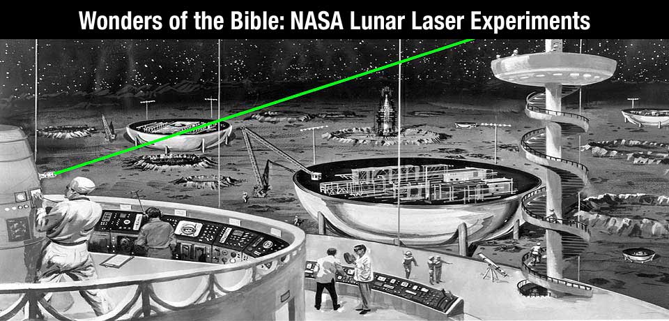 What Biblical Creation information can we derive from the compiled data of the NASA Lunar Laser Experiments?