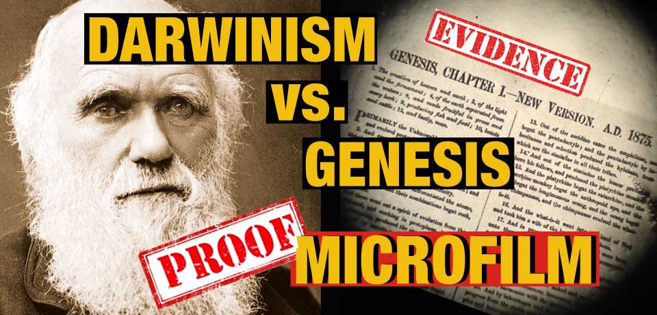 was the goal of Darwinism to supplant biblical genesis
