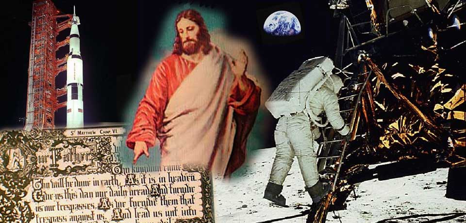 Micro Lords Prayer put man on the moon.