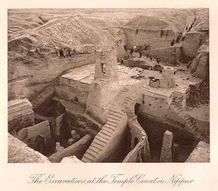 Excavations at the Nippur Temple