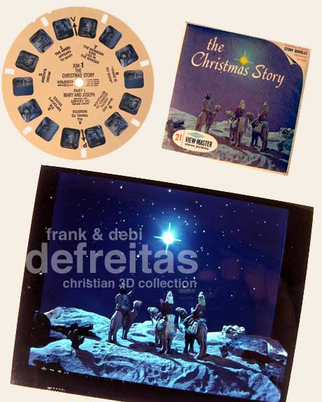 ViewMaster Film Reel of The Christmas Story, along with a very rare production photography of the cover.