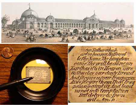 Miniature Lord's Prayer Handwriting